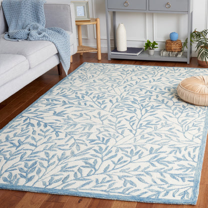 SAFAVIEH Tapis en laine Jardin Mariegret fait main