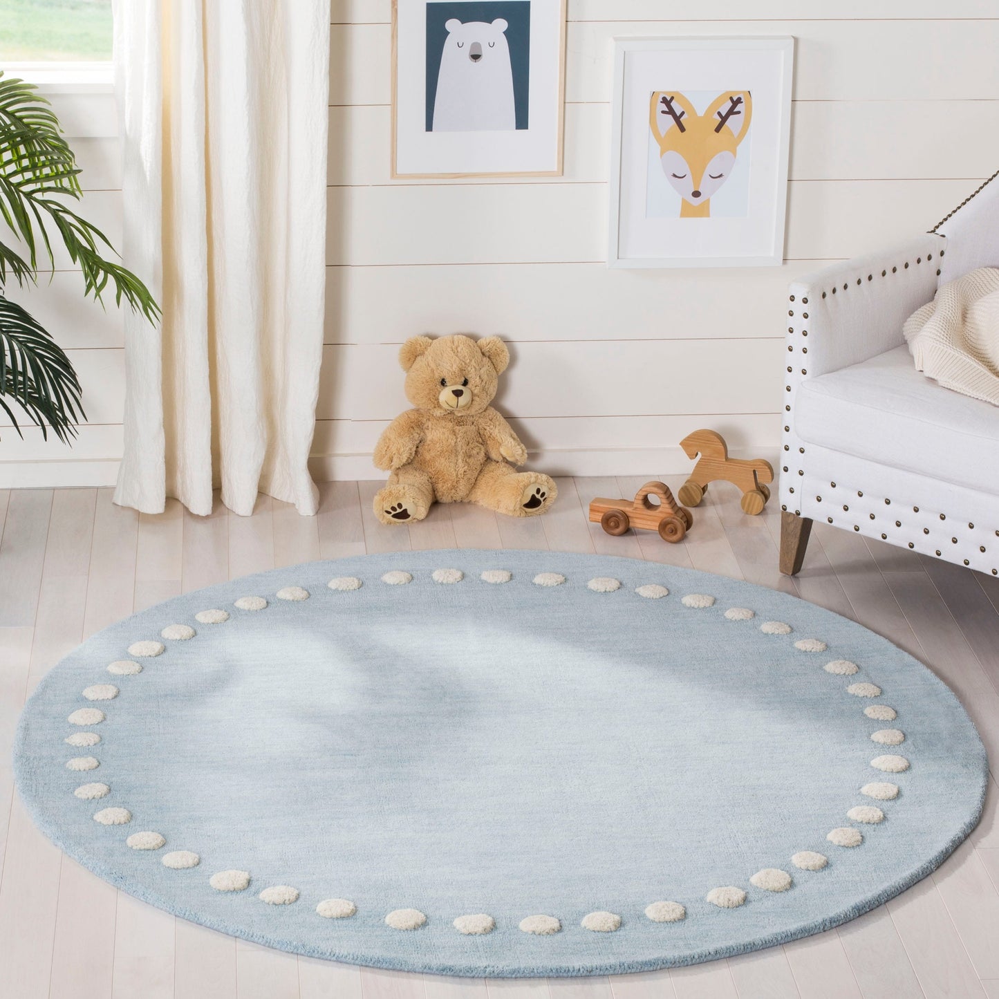 Tapis en laine Alondra fait main pour enfants SAFAVIEH