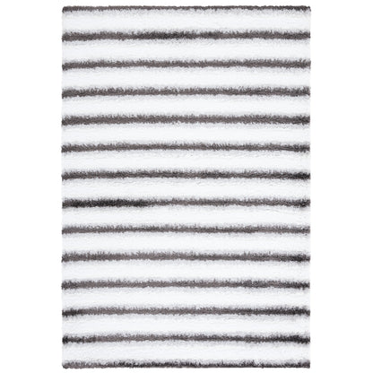 Tapis décoratif moderne en cuir fait main SAFAVIEH Shag Doinita