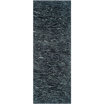 Tapis décoratif moderne en cuir fait main SAFAVIEH Shag Doinita