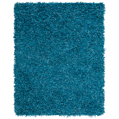 Tapis décoratif moderne en cuir fait main SAFAVIEH Shag Doinita