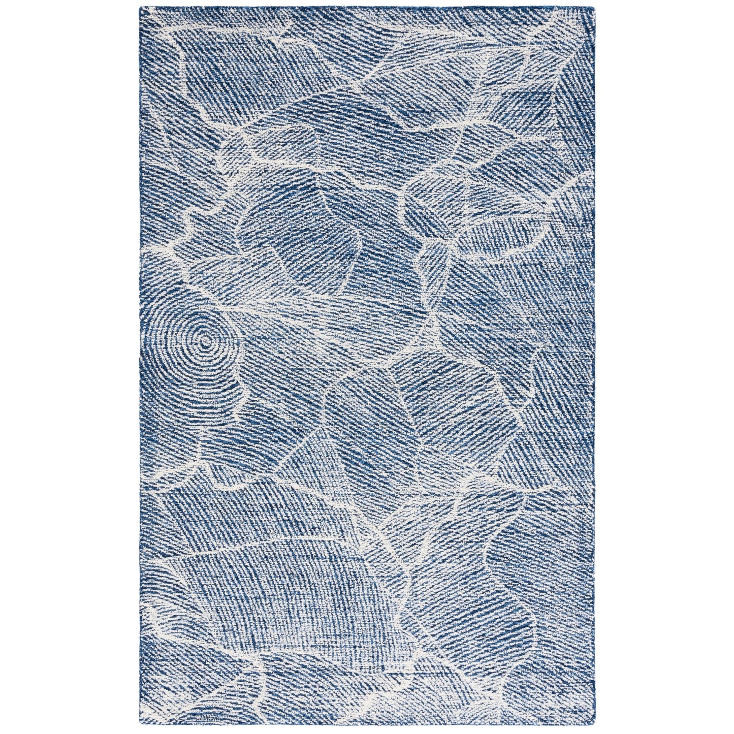 Tapis en laine fait main SAFAVIEH Metro Rozsika de style campagnard français