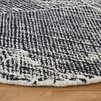 Tapis en laine fait main SAFAVIEH Metro Rozsika de style campagnard français