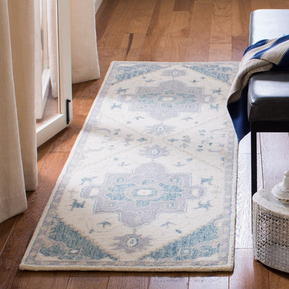 Tapis en laine à micro-boucles Gulseven fait main SAFAVIEH