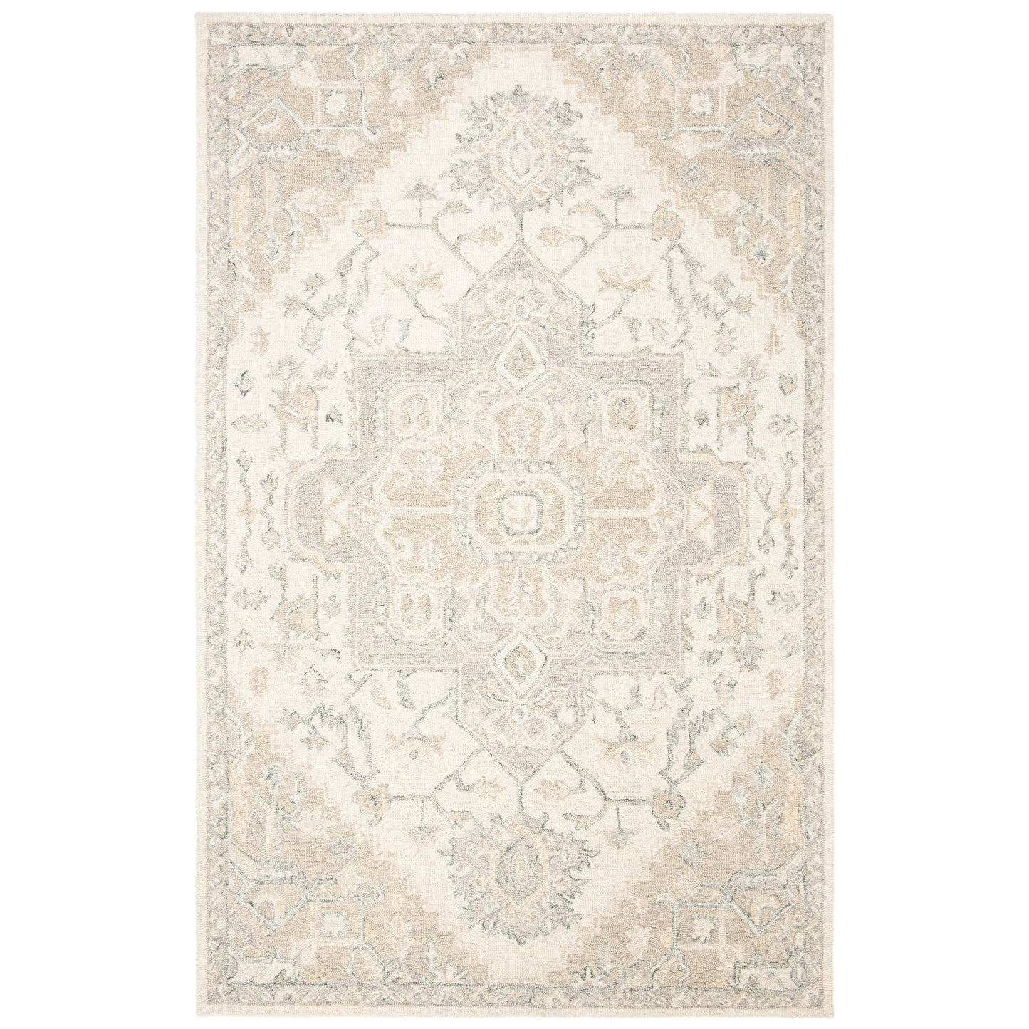 Tapis en laine à micro-boucles Gulseven fait main SAFAVIEH