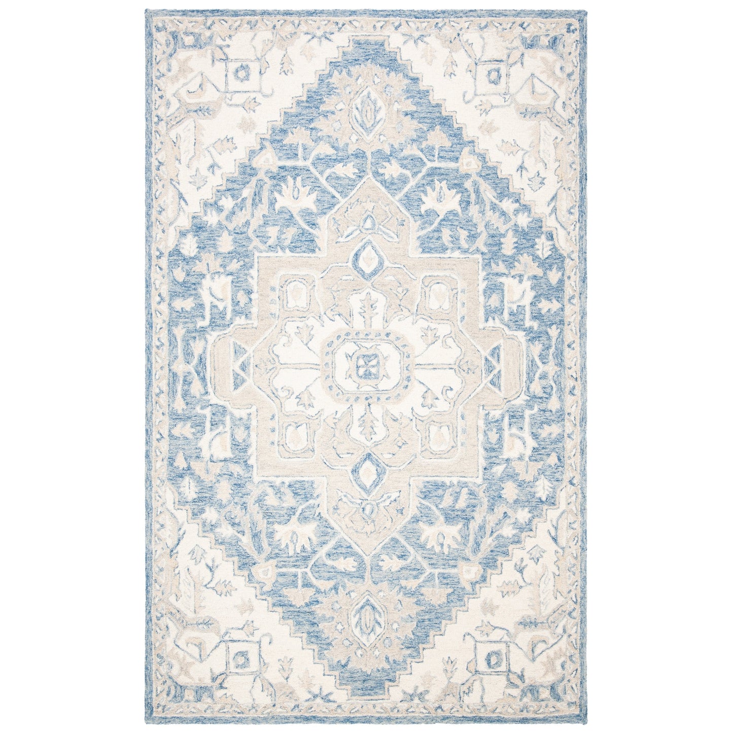 Tapis en laine à micro-boucles Gulseven fait main SAFAVIEH