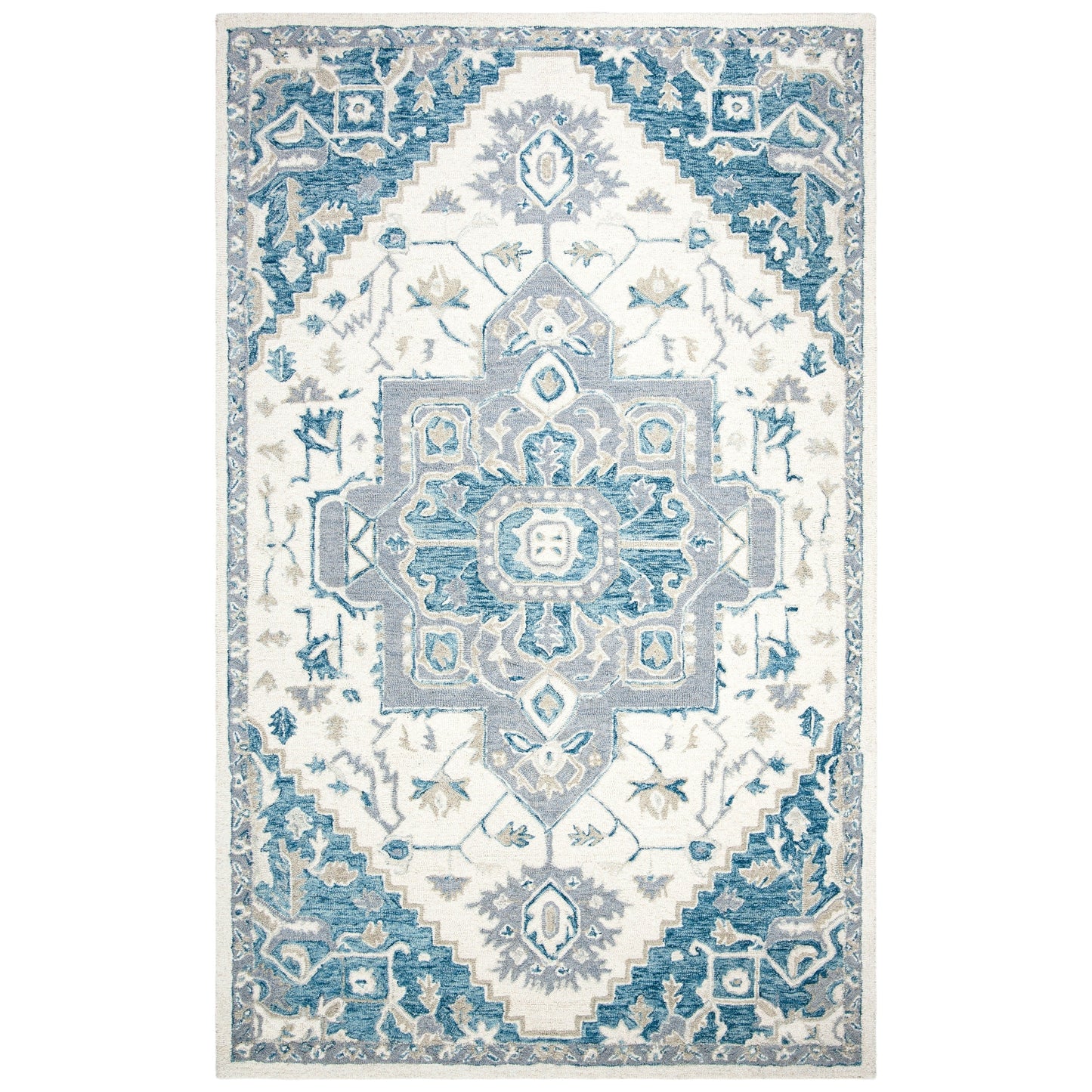 Tapis en laine à micro-boucles Gulseven fait main SAFAVIEH