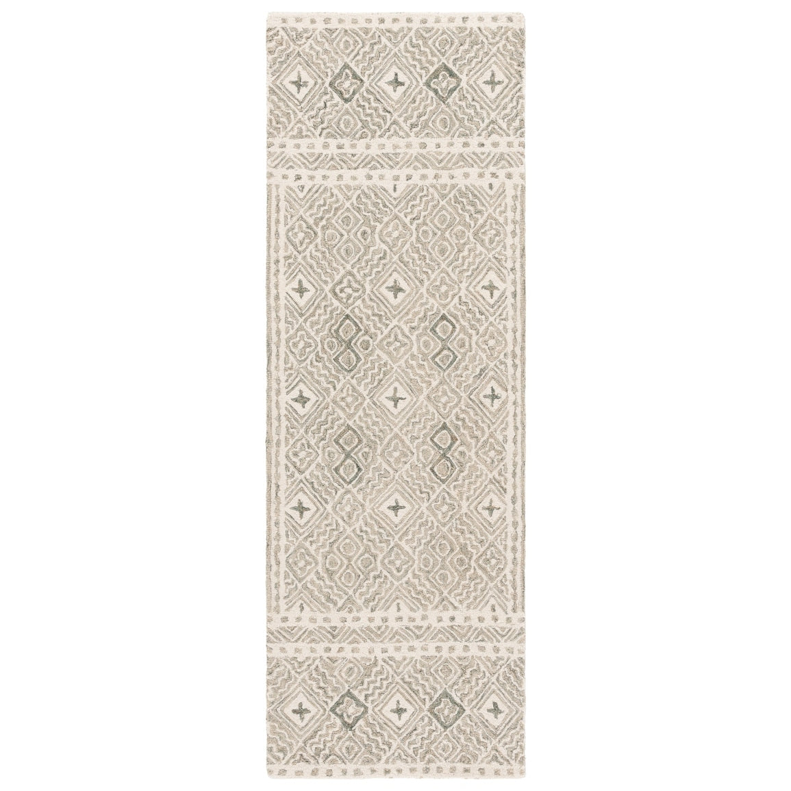 Tapis en laine Lutetia micro-bouclé fait main SAFAVIEH