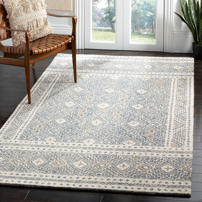 Tapis en laine Lutetia micro-bouclé fait main SAFAVIEH