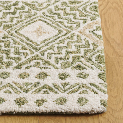 Tapis en laine Lutetia micro-bouclé fait main SAFAVIEH