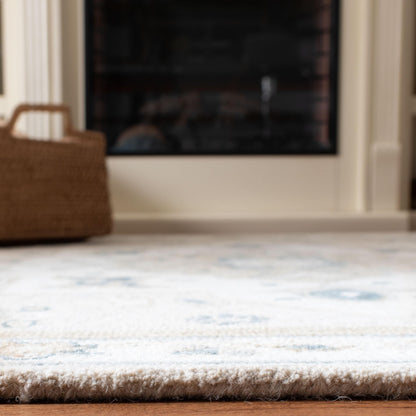 Tapis en laine Selveta micro-bouclé fait main SAFAVIEH