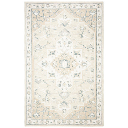 Tapis en laine Selveta micro-bouclé fait main SAFAVIEH