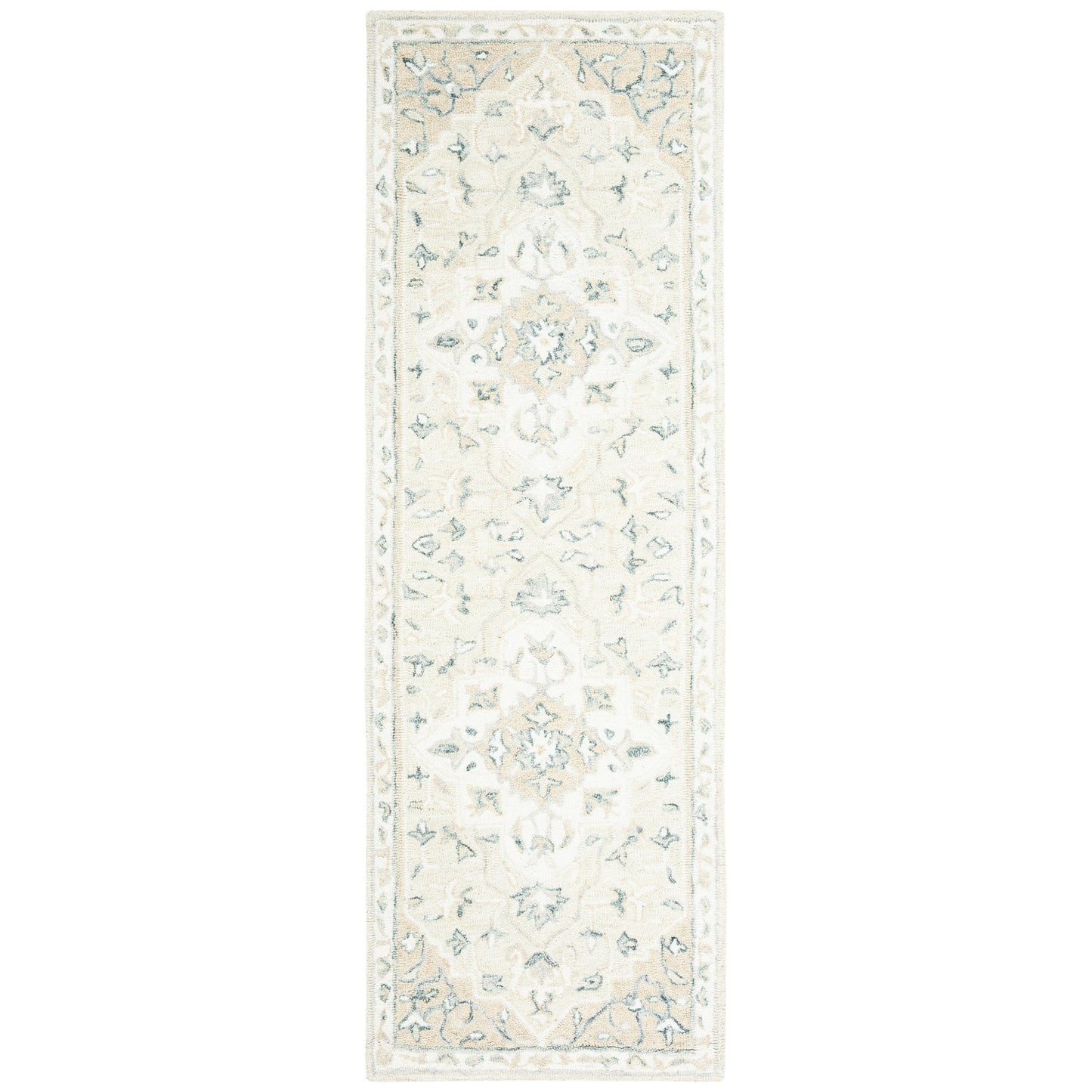 Tapis en laine Selveta micro-bouclé fait main SAFAVIEH