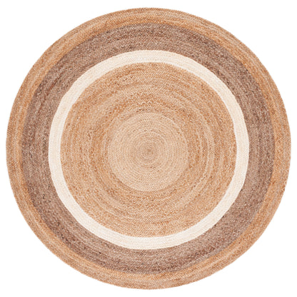 SAFAVIEH Tapis en jute avec bordure Antonije en fibre naturelle fait à la main