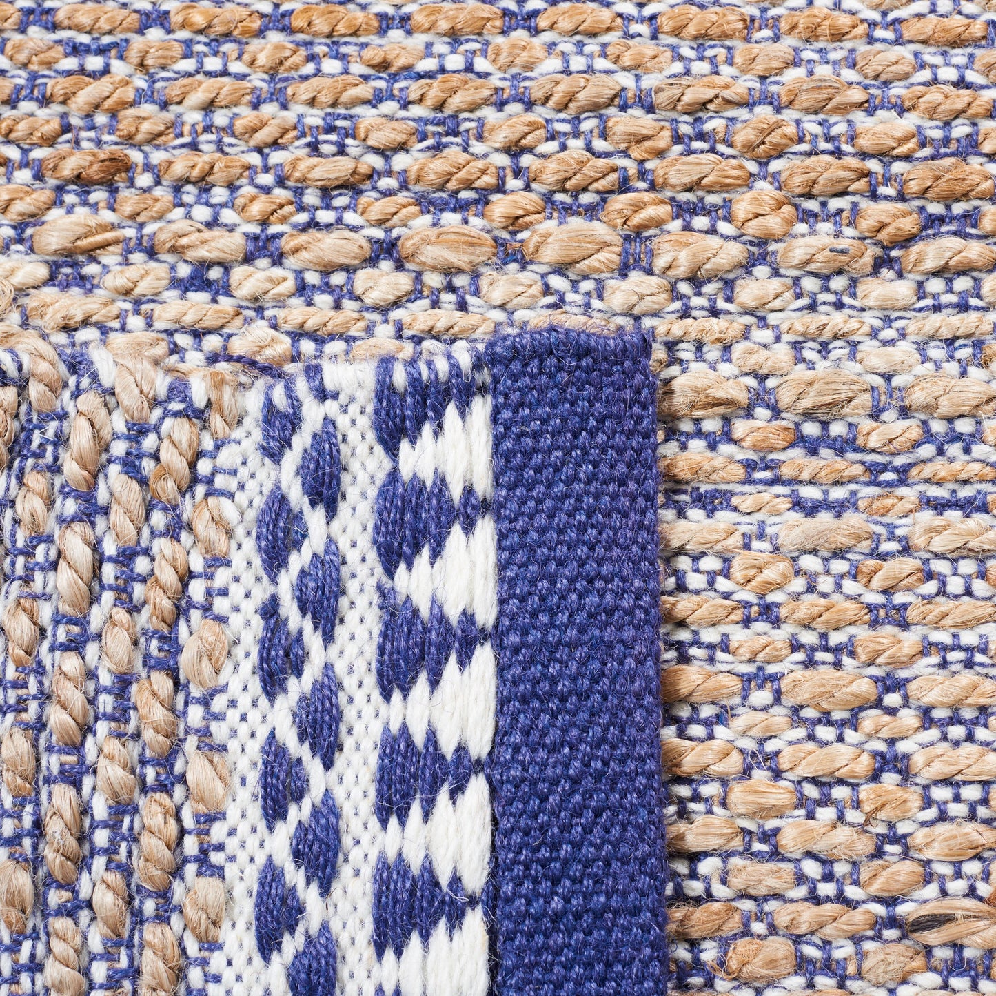 Tapis bohème en jute et fibres naturelles SAFAVIEH fait main