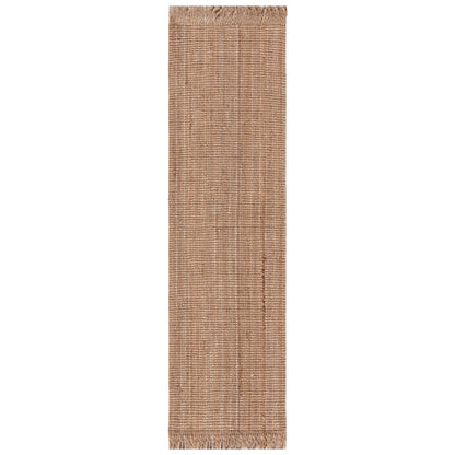 Tapis Mirnesa en jute fait main en fibre naturelle avec franges SAFAVIEH