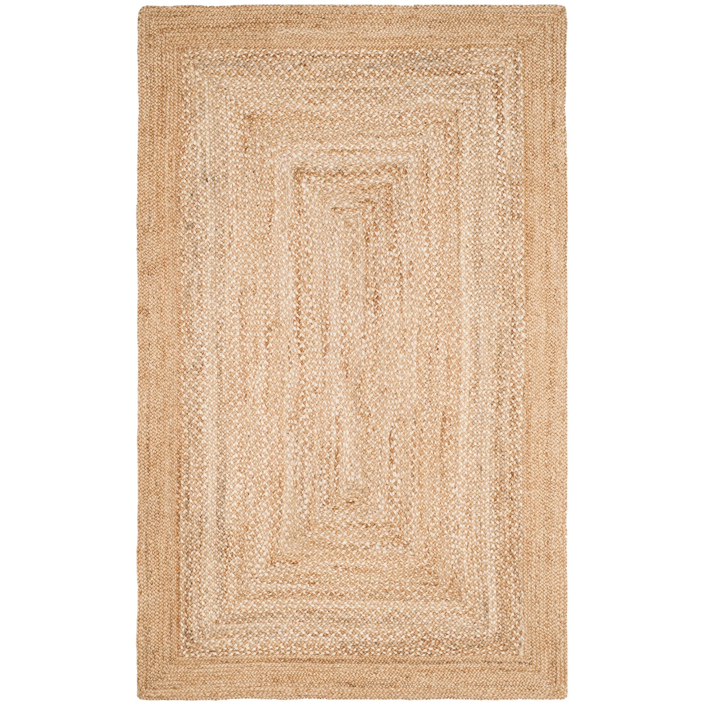 Tapis en jute Ronette fait main en fibres naturelles SAFAVIEH