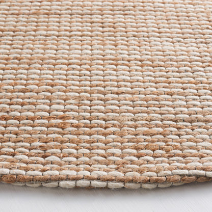 Tapis fait main en fibre naturelle Yareli en jute et laine SAFAVIEH.