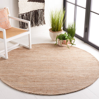 Tapis fait main en fibre naturelle Yareli en jute et laine SAFAVIEH.