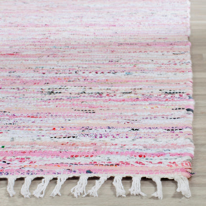 Tapis en coton à rayures Litzy fait main SAFAVIEH