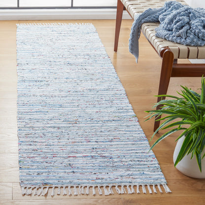 Tapis en coton à rayures Litzy fait main SAFAVIEH