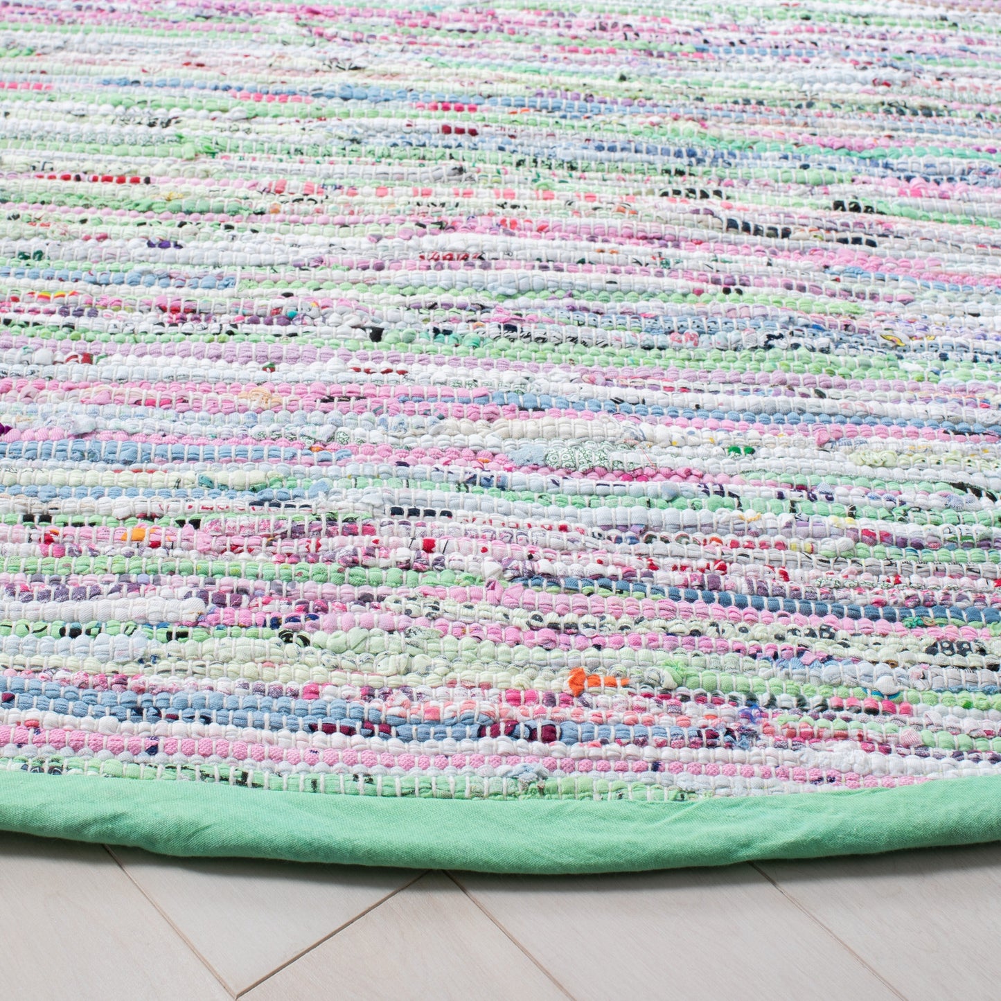 Tapis en coton à rayures Litzy fait main SAFAVIEH