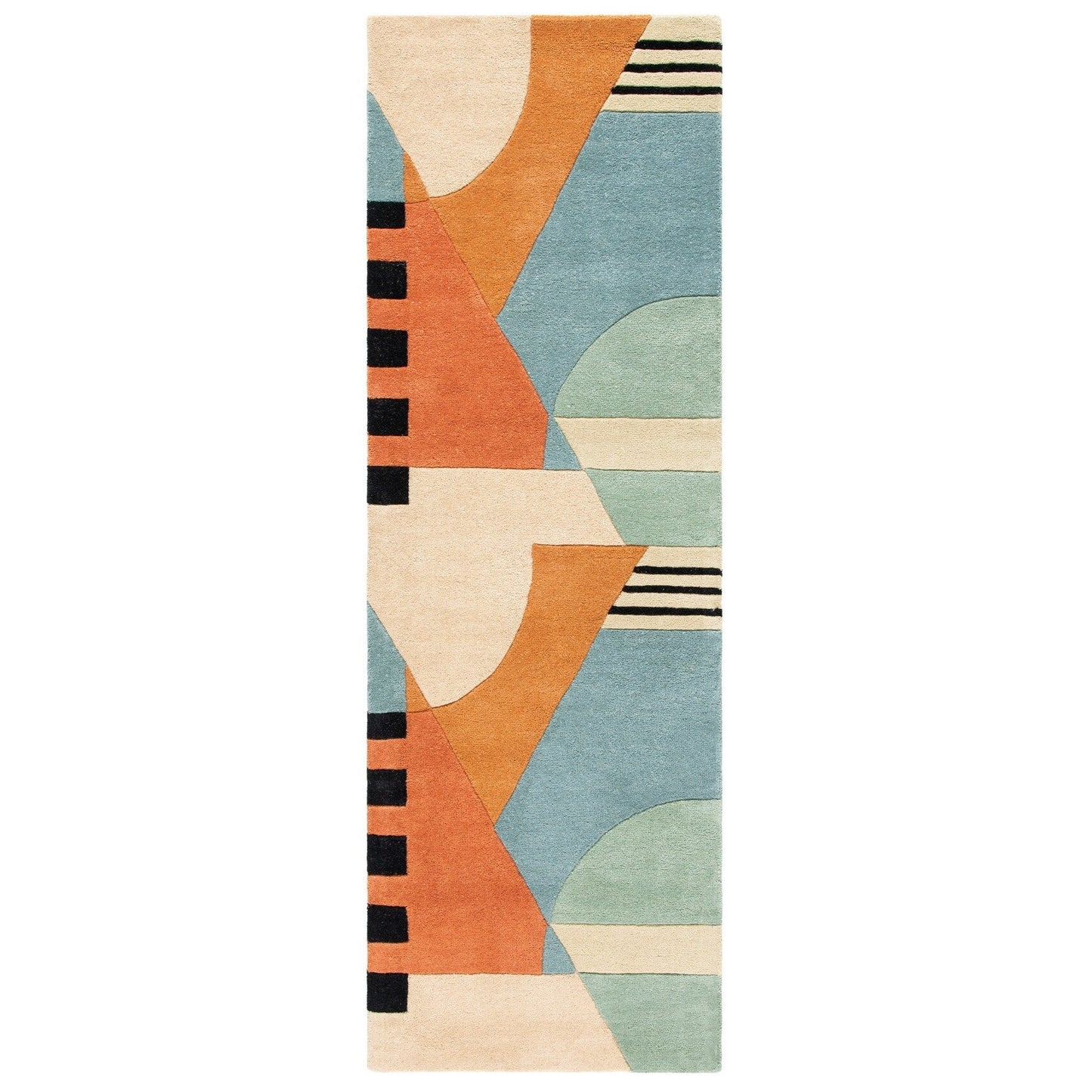 SAFAVIEH Fait main Rodeo Drive Willow Mid-Century Modern Abstract Wool