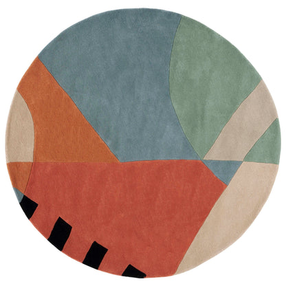 SAFAVIEH Fait main Rodeo Drive Willow Mid-Century Modern Abstract Wool