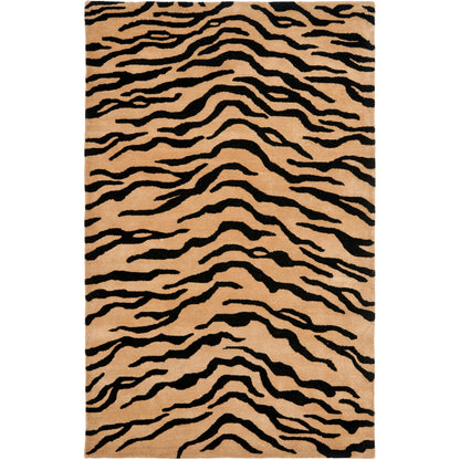 Tapis en laine fait main Soho Latoyia Tiger NZ de SAFAVIEH