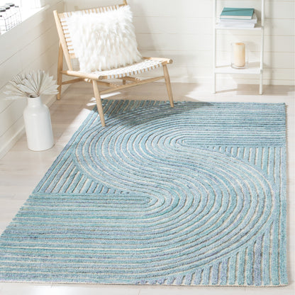 Tapis abstrait en laine fait main SAFAVIEH Southampton Asha