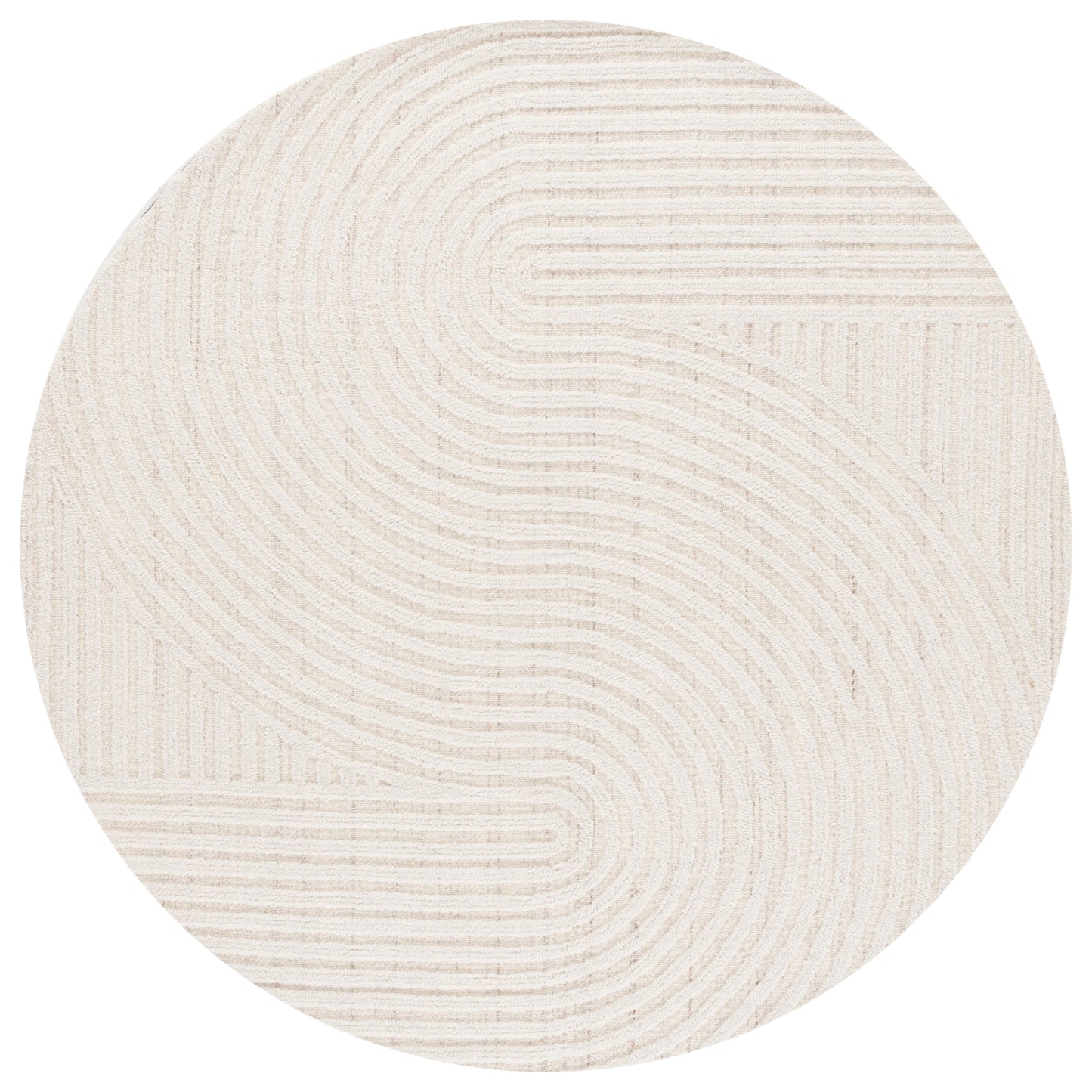 Tapis abstrait en laine fait main SAFAVIEH Southampton Asha