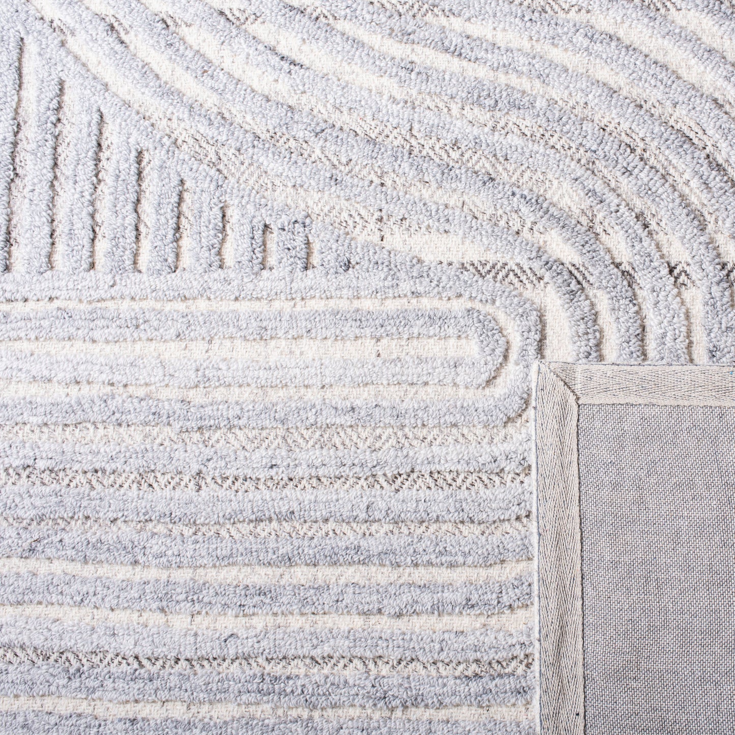 Tapis abstrait en laine fait main SAFAVIEH Southampton Asha