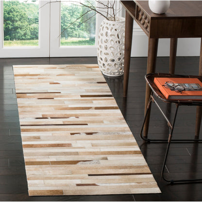 Tapis en cuir moderne Tennille fait main SAFAVIEH