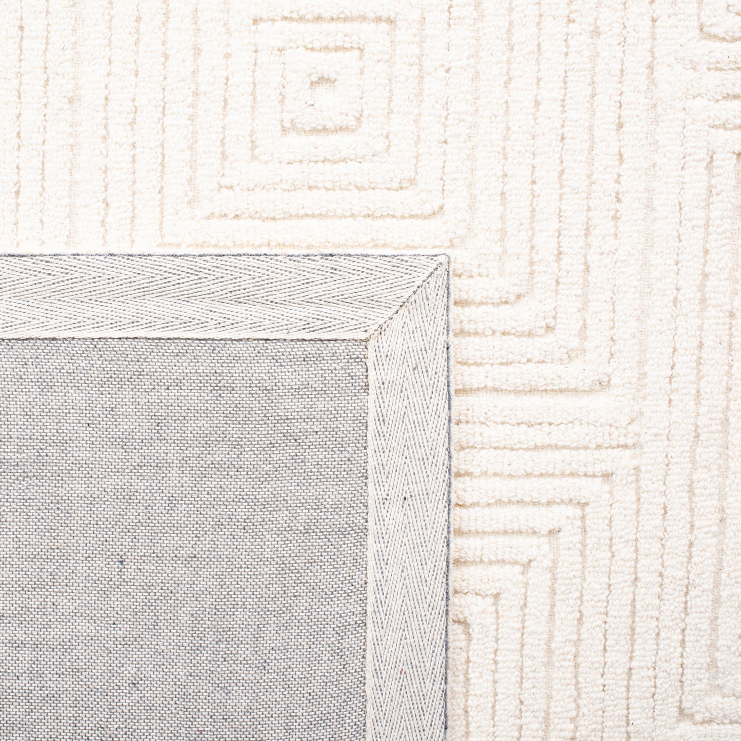Tapis texturé en laine Nigina fait main SAFAVIEH