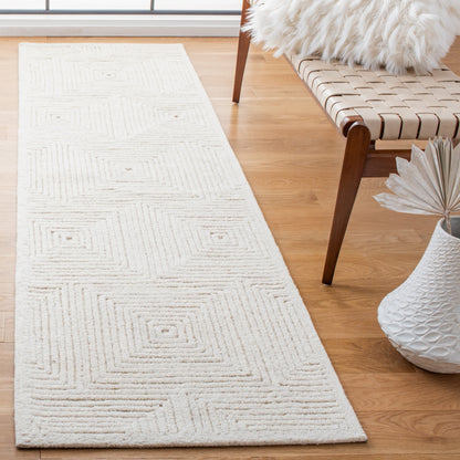 Tapis texturé en laine Nigina fait main SAFAVIEH