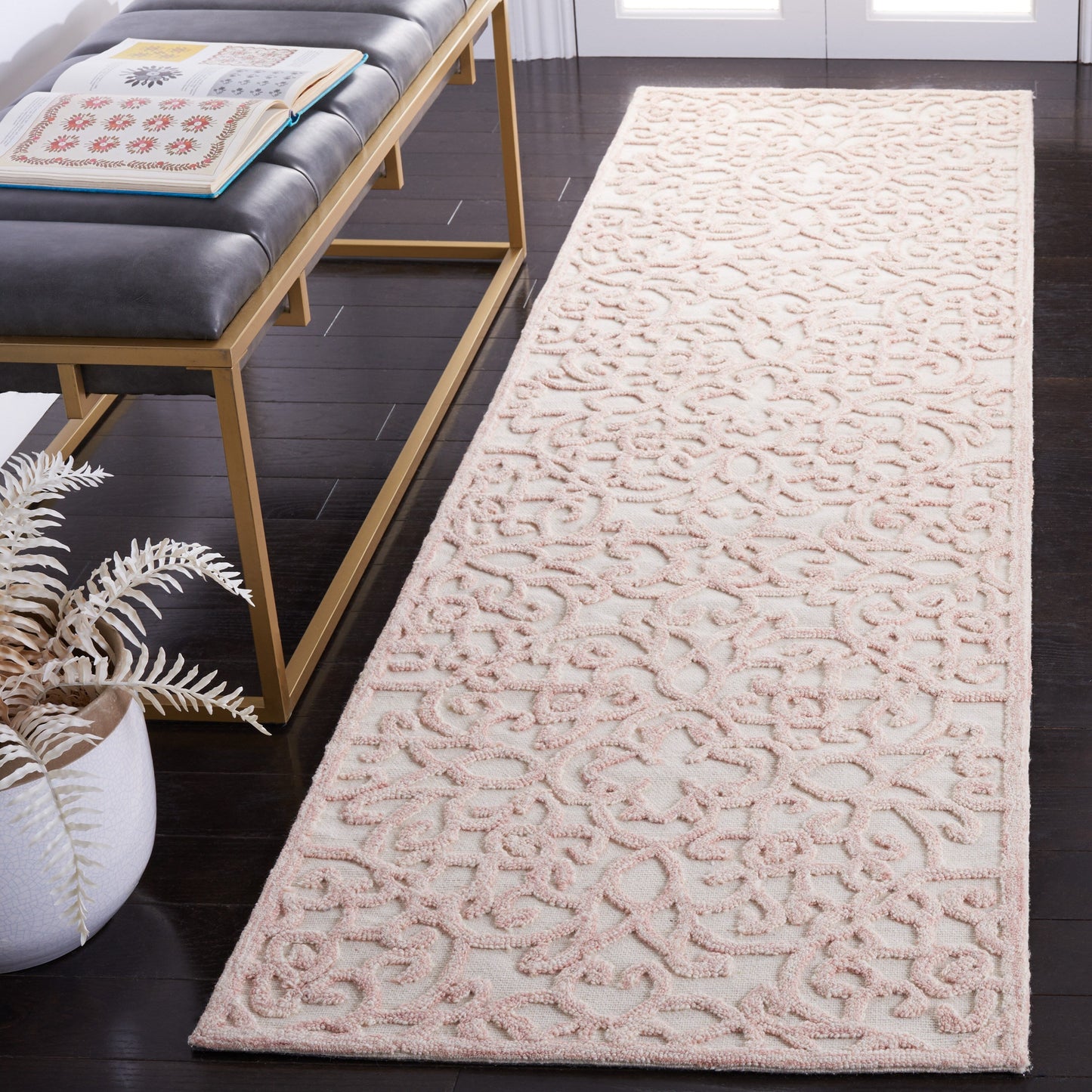 Tapis en laine moderne fait main SAFAVIEH Trace Racheal