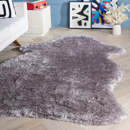 SAFAVIEH Tapis extra épais fait main Vukosava Shag Guenevere 3 pouces