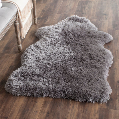 SAFAVIEH Tapis extra épais fait main Vukosava Shag Guenevere 3 pouces