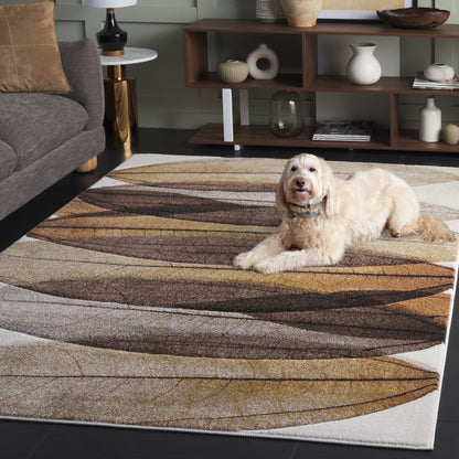 Tapis abstrait moderne du milieu du siècle SAFAVIEH Hollywood Josefine