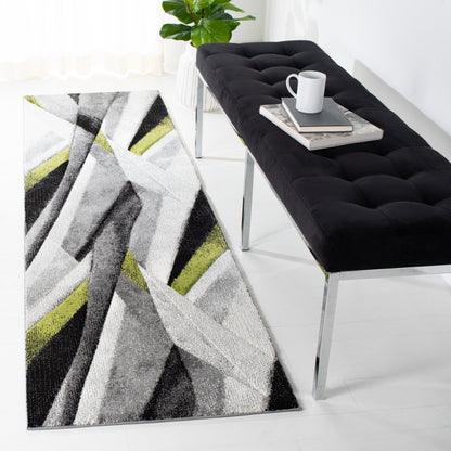 Tapis abstrait moderne du milieu du siècle SAFAVIEH Hollywood Takae