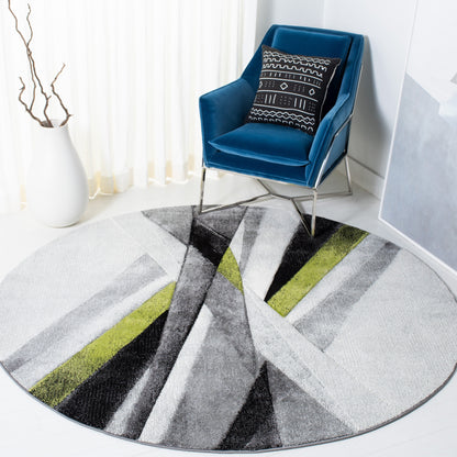 Tapis abstrait moderne du milieu du siècle SAFAVIEH Hollywood Takae