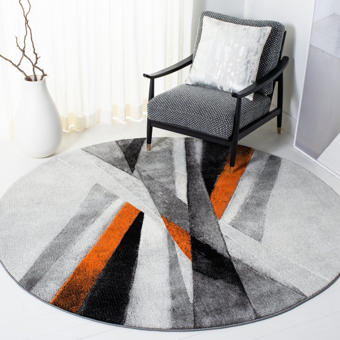 Tapis abstrait moderne du milieu du siècle SAFAVIEH Hollywood Takae