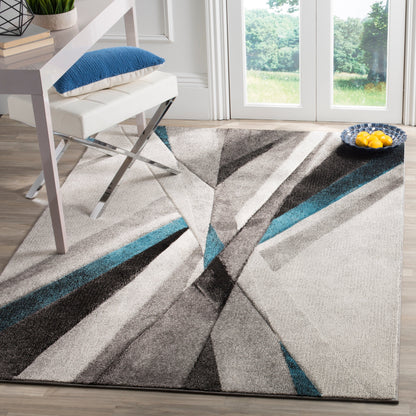 Tapis abstrait moderne du milieu du siècle SAFAVIEH Hollywood Takae
