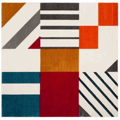 Tapis abstrait moderne du milieu du siècle SAFAVIEH Hollywood Tzana