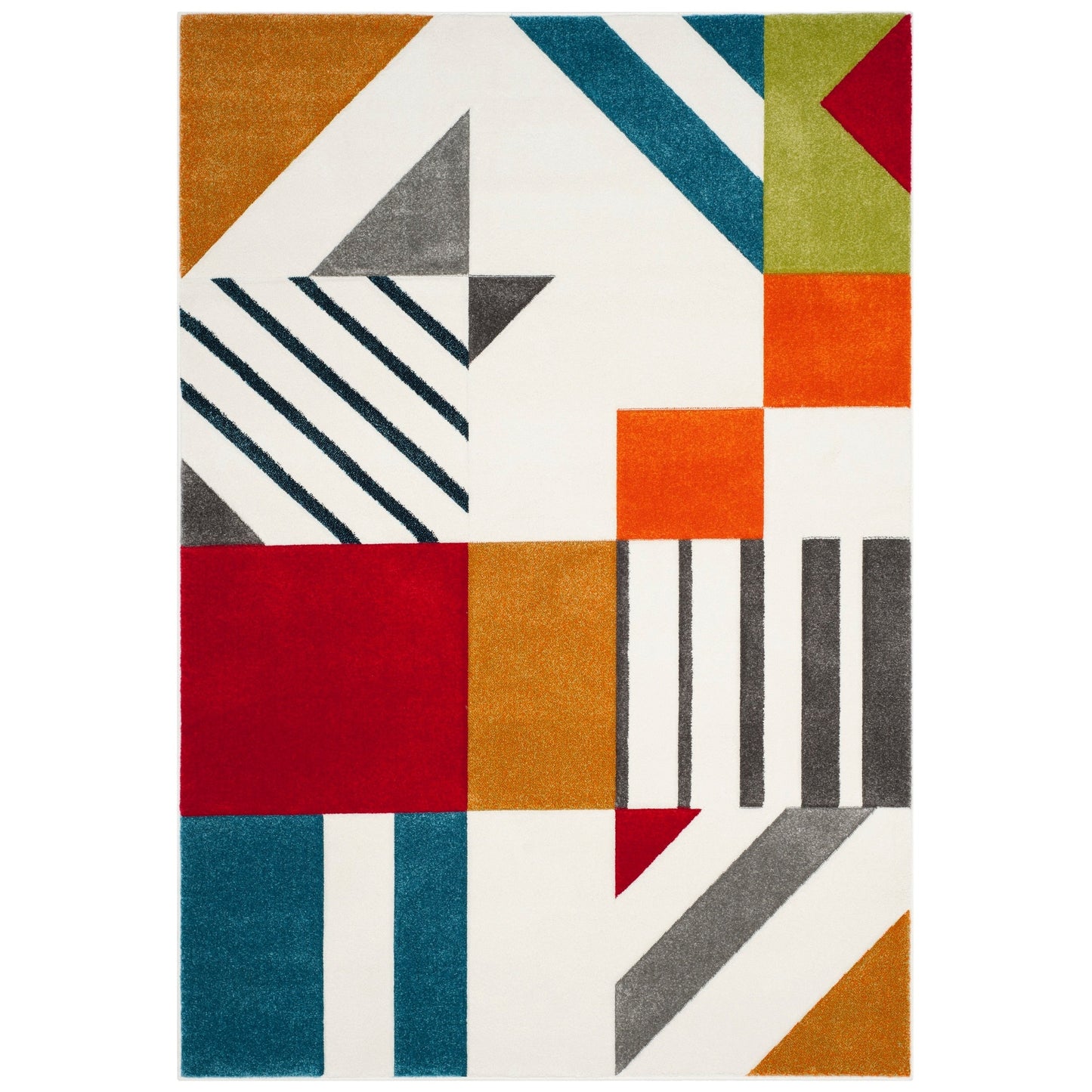 Tapis abstrait moderne du milieu du siècle SAFAVIEH Hollywood Tzana