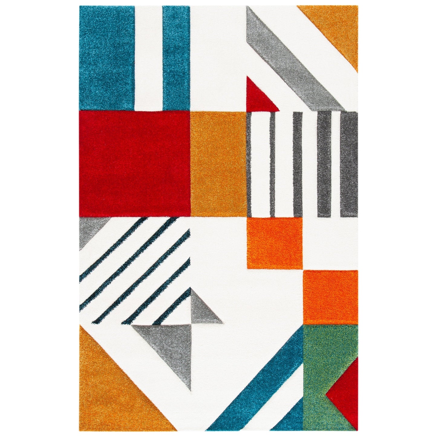 Tapis abstrait moderne du milieu du siècle SAFAVIEH Hollywood Tzana