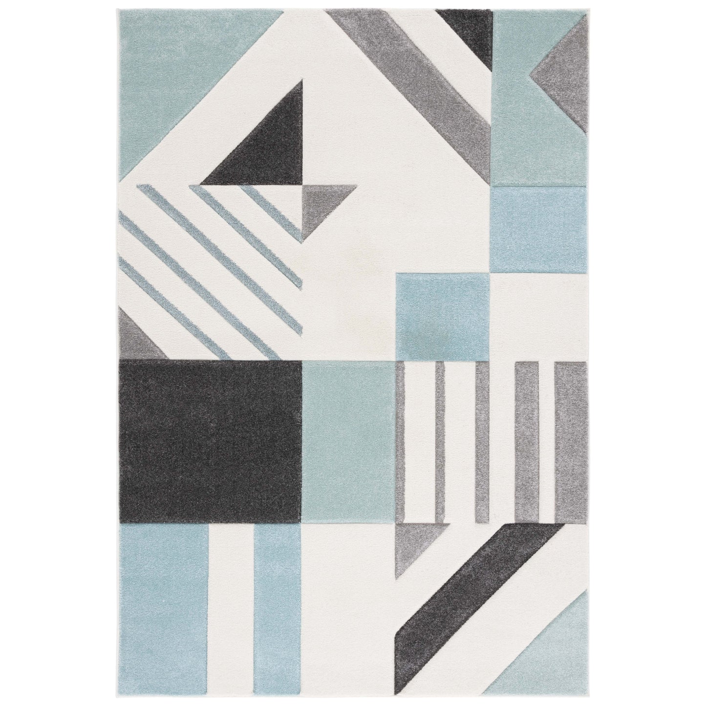 Tapis abstrait moderne du milieu du siècle SAFAVIEH Hollywood Tzana