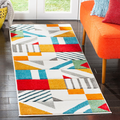 Tapis abstrait moderne du milieu du siècle SAFAVIEH Hollywood Tzana