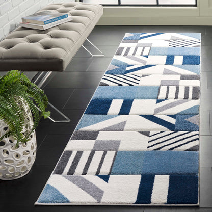 Tapis abstrait moderne du milieu du siècle SAFAVIEH Hollywood Tzana