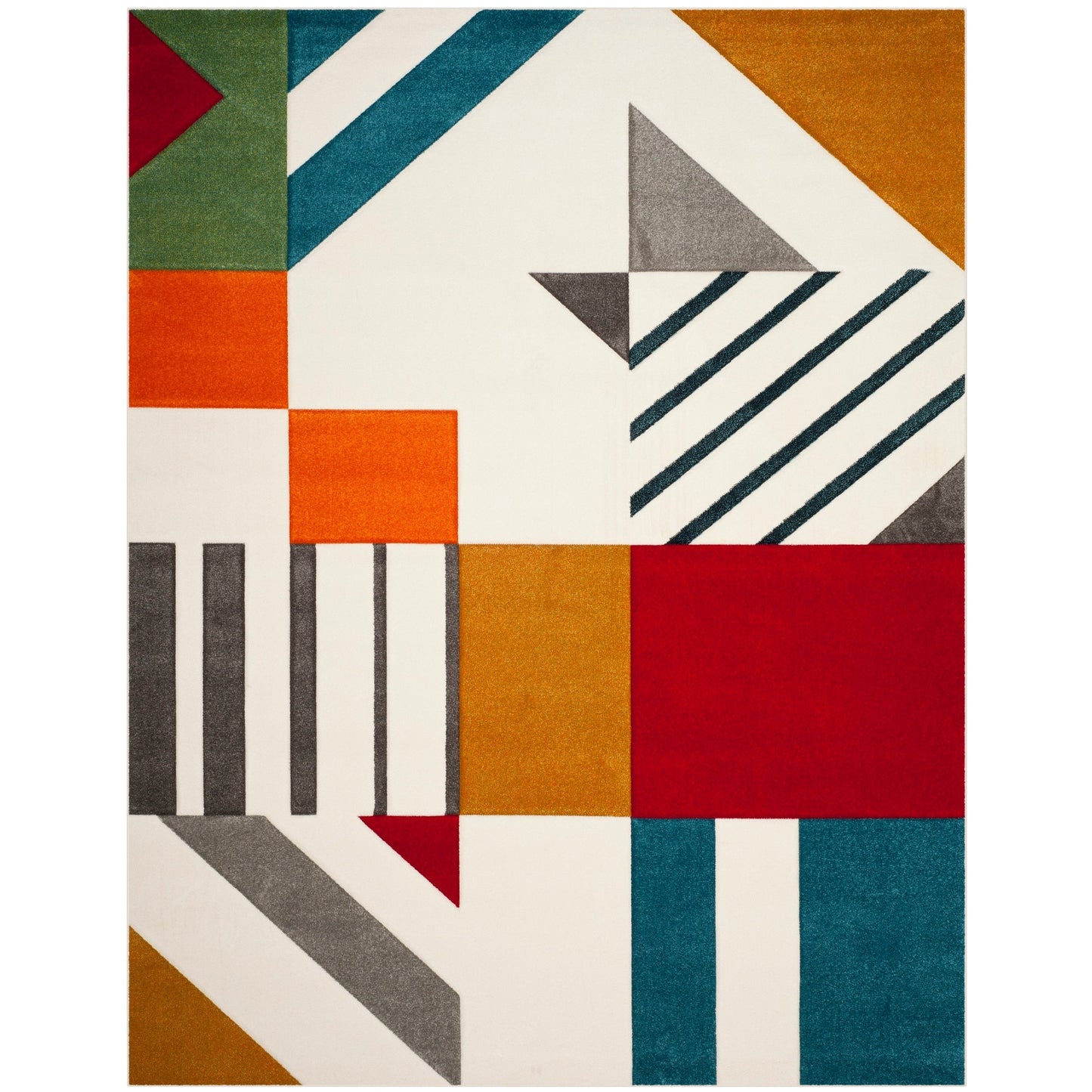 Tapis abstrait moderne du milieu du siècle SAFAVIEH Hollywood Tzana